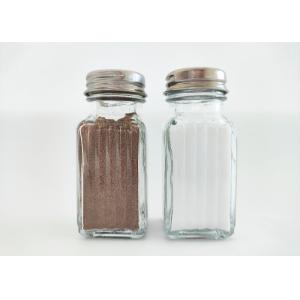 Sealed Design Clear Glass Spice Jar With Gasket High Durability