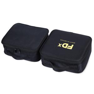 Black Starter Makeup Kit Bag With Remove Separator For Microblading And PMU Tattoo