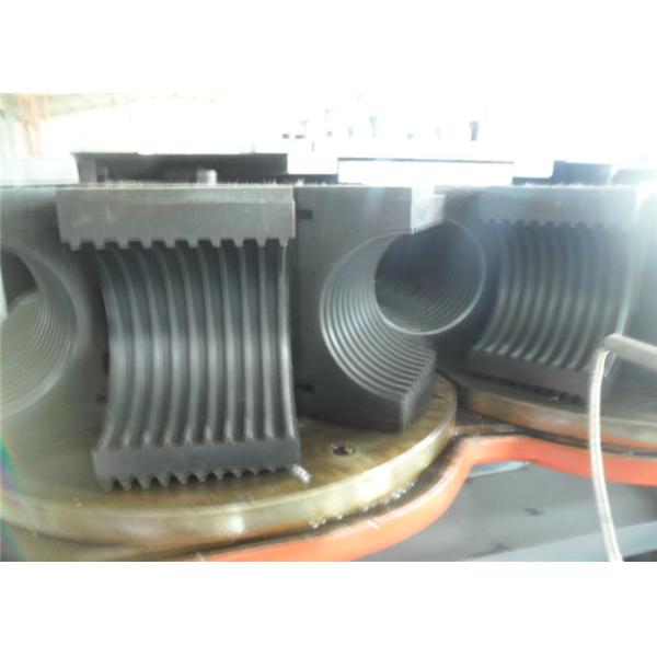 Quality Single Wall Corrugated Plastic Pipe Extrusion Line PP PE PVC Pipe Making Machine wholesale