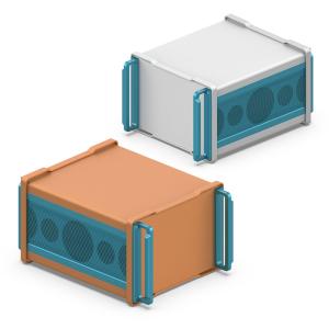 Customized Sheet Metal Enclosure EMI / RFI Shielded And Electromagnetically Safe