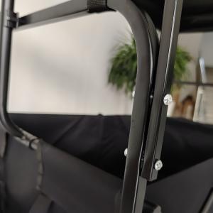 Collapsible Foldable Wagon With Removable Canopy Utility Folding Wagon With 360