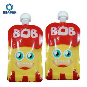Flexible Plastic Packaging Retort Custom Spout Pouches