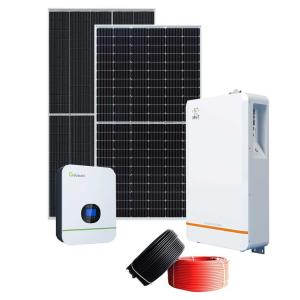 Cheap Household Stand Alone Solar System 15 Kw Solar Panel System Growatt 5000TL HVM for sale