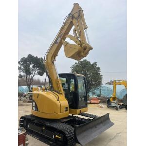 8 Ton Cat Used Backhoe Crawler Excavators CAT 308C Second Hand Diggers With 0