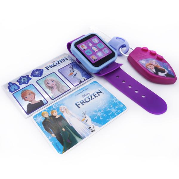 Cartoon Slap Kids Watch Toy Purple Animation Movies Princess Pattern For Promotion