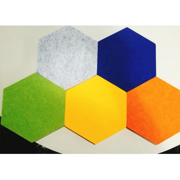 Quality 36 Colors Studio Recycled  Hex Sound Panels 9mm Thickness wholesale