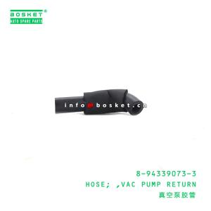 8-94339073-3 Vacuum Pump Return Vacuum Hose 8943390733 Suitable for ISUZU NPR66