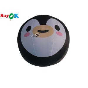 Customized 1.5m 5ft Inflatable Lighting Decoration Penguin Balloon