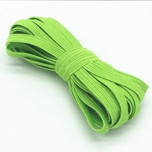Wholesale flat elastic cord for note book bundle packing colorful elastic band