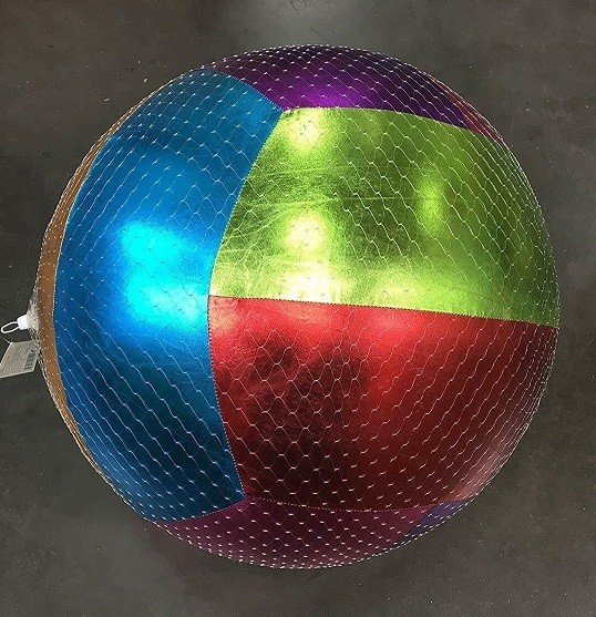 Quality Polyester Skin Beach Ball Colorful and Beautiful Inflatable Toy with PVC Inner Fabric wholesale