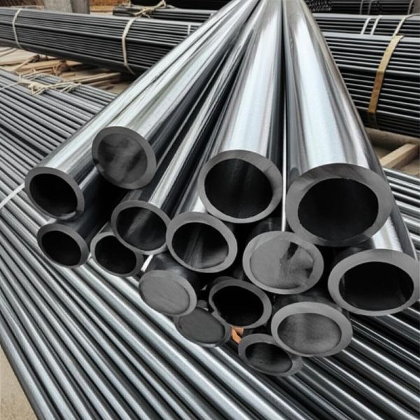 Round Section Shape Welded Steel Pipes Oil Finish Grade A53/A106/A179/A192/A210