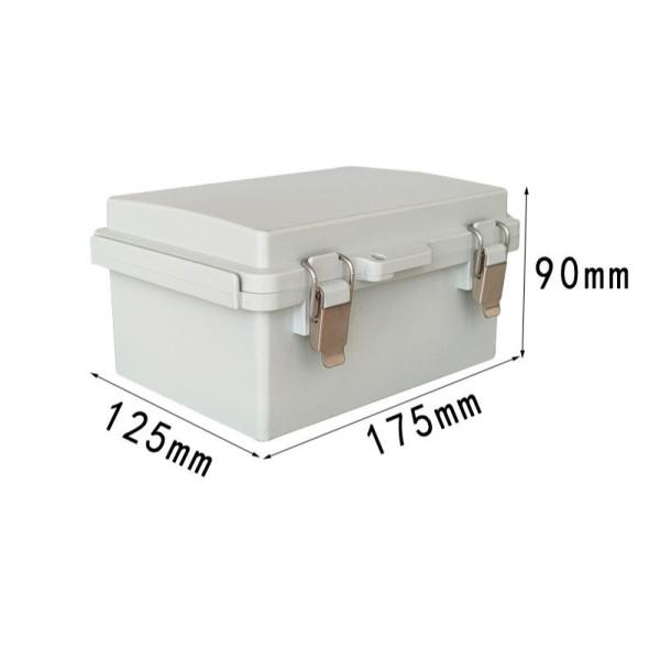 Quality IP65 Hinged Plastic Enclosures Weatherproof With SS Latch wholesale