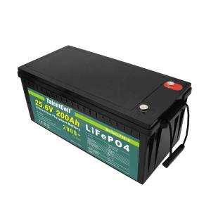 32650 24V Lifepo4 Battery Bms Cells Wind Power Generation System 25.6V 200Ah
