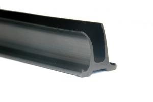 Cheap Elastic Reefer Container Door Seals , EPDM D Shaped Rubber Seals for sale