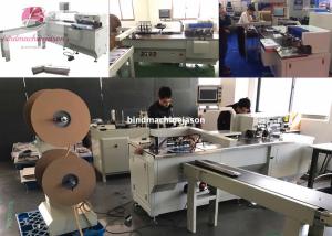 Cheap Wire o binding machine with hole punching function PBW580 for notebook for sale