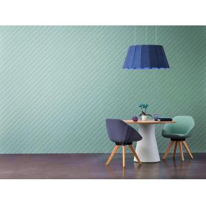 Slotted Polyester Polyester Acoustic Panels Studio Room Cinema