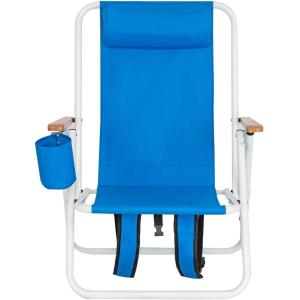 Portable Adjustable Folding Beach Chairs Outdoor Lawn Lounge Reclining Chair