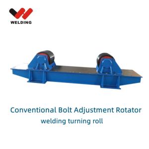 Steel Pipe Welding Turning Rolls Conventional Bolt Adjustment Welding Rotator