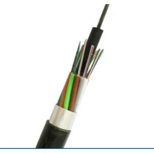 2-144 cores GYTA stranded aluminum tape armored optical cable