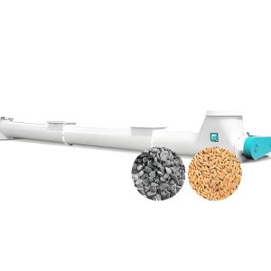 Industrial Customized U-shaped Carbon Steel Auger Material Handling Screw