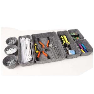 Anti Scratching 8 Pack Felt Drawer Organiser Dividers 0.5kg