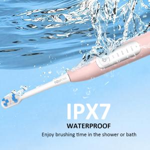 Wireless Charging Washable Travel Home Dual-use Automatic Toothbrush 360