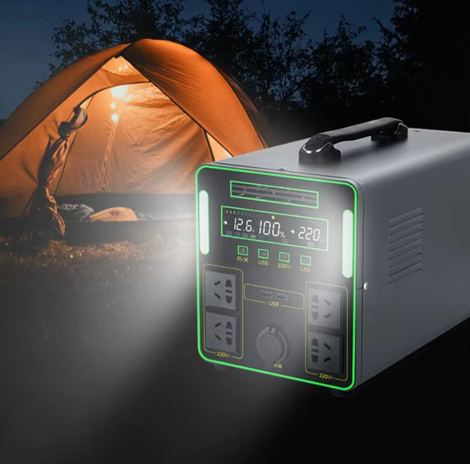 YF04 600W Solar Generator 512Wh Portable Power Station For Camping Home