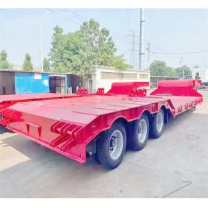 Jost E100 3 Axle Lowbed Trailer Lowboy Semi Trailer 70t Load Capacity