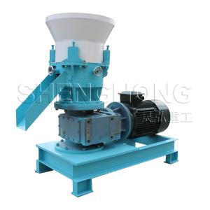 China 5-8 T/H Flat Die Pelletizer Poultry Manure Granular Fertilizer Equipment For Organic Fertilizer Production on sale