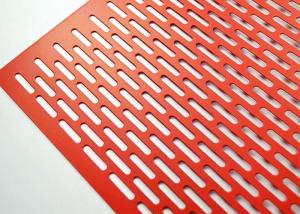 Cheap Slotted Hole Perforated Metal Sheet Offer An Efficient Way To Filter, Grades Liquids And Solids For Food Industries for sale