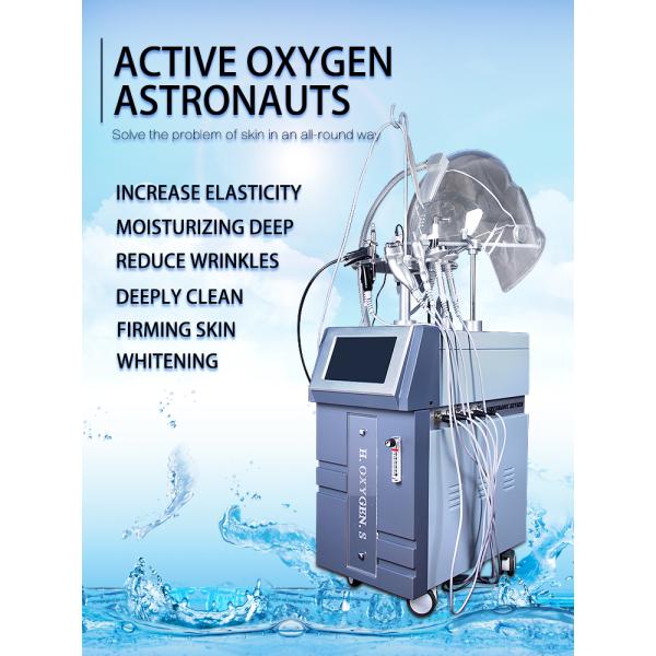 Multifunctional 10 in 1 facial care skin Moisturizing hydra oxygen mask jet peel skin facial care machine