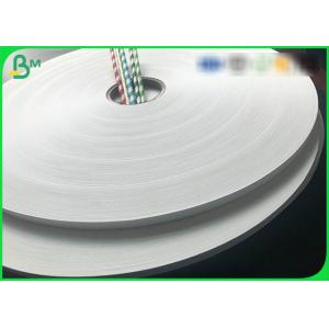13mm 15mm Food Grade Paper Roll Harmless EU - Approved 60g 120g Drinking Straw