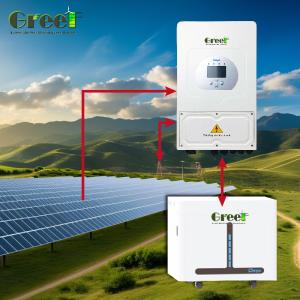 Power Hybrid Power Generator With Backup Function LCD Display 8Kw-10Kw Solar