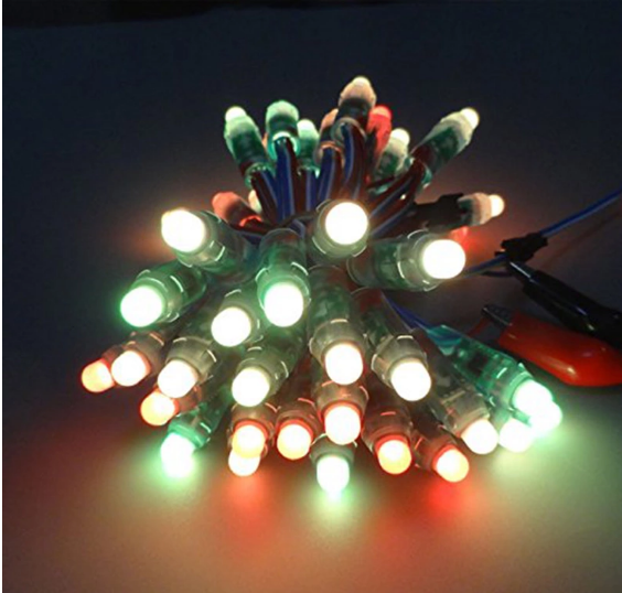 Miracle Bean 12mm 0.3W RGB WS2811 1903 Digital Pixel DC5V Led Pixel Light For Christmas Decoration