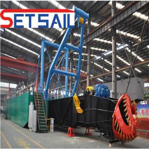 Customized Diesel Engine 14 Inch Cutter Suction Dredger with Design Total Length