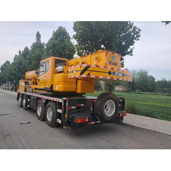 Orange Zoomlion Used Truck Crane 50ton and Certification ISO9001 for Promotion