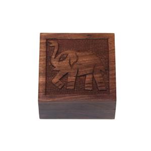 Handmade Vintage Dark Color Mysterious Style Personalized Wooden Gift Boxes With