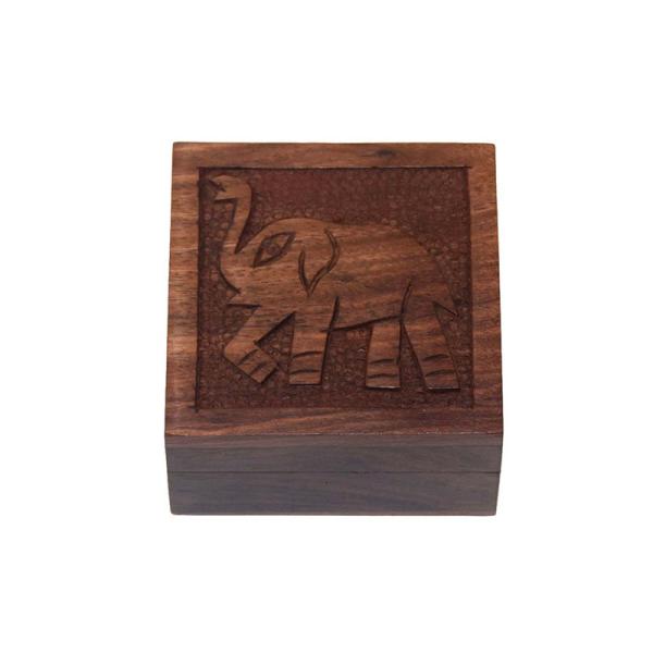 Handmade Vintage Dark Color Mysterious Style Personalized Wooden Gift Boxes With