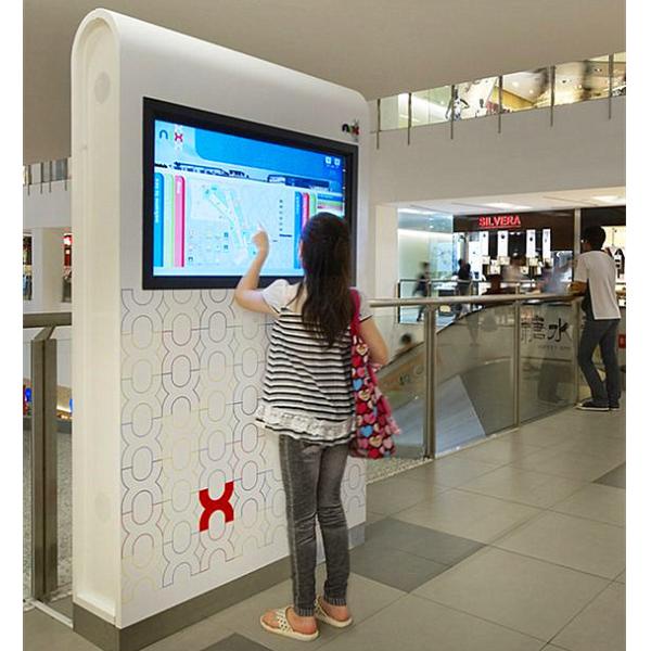 Quality Multi Language Interactive Wayfinding Kiosk / Self Service Terminal CE Approved wholesale