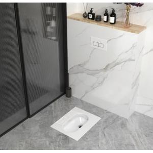 Plastic Concealed Toilet Cistern with Stainless Steel Overflow Pipe