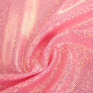 Shiny Flexible Garment Leather Fabric Eco Friendly 0.5mm Thickness