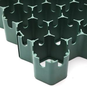 Hotel Parking Solution Green Gravel Resistant Grid with Reinforced HDPE Material