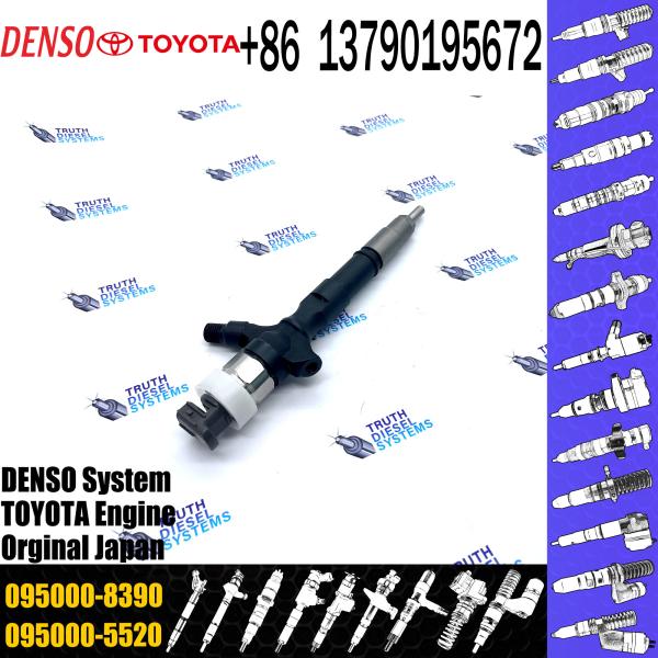 Quality High Quality Diesel Fuel Injector Nozzle 23670-30280 Common Rail Injector 095000-8390 wholesale