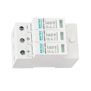 Thermalplastic PV Surge Arrester UL94 - V0 Type 1+2 Lightning Protection