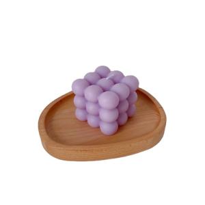 Scented Vegan Soy Candles Amber Glass Jar Packed ODM Available