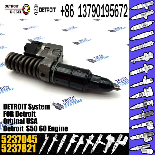 Quality Common Rail Diesel Fuel Injector 5237821 5237045 Detroit Diesel Injectors wholesale