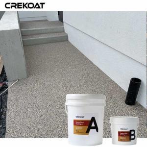 Seamless Smooth Surface Pebble Stone Epoxy Providing A Safe Slip-Resistant