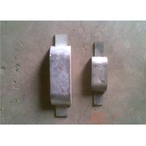 China Rectangle / Cylinder / Ribbon Marine Zinc Sacrificial Anode For Boats on sale