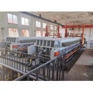 Intelligent Walking Filter Press With Automatic Filter Cloth Correction System