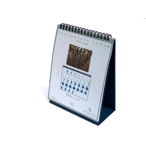 OEM Customized Calendar Printing Service with glossy lamination on the cover,